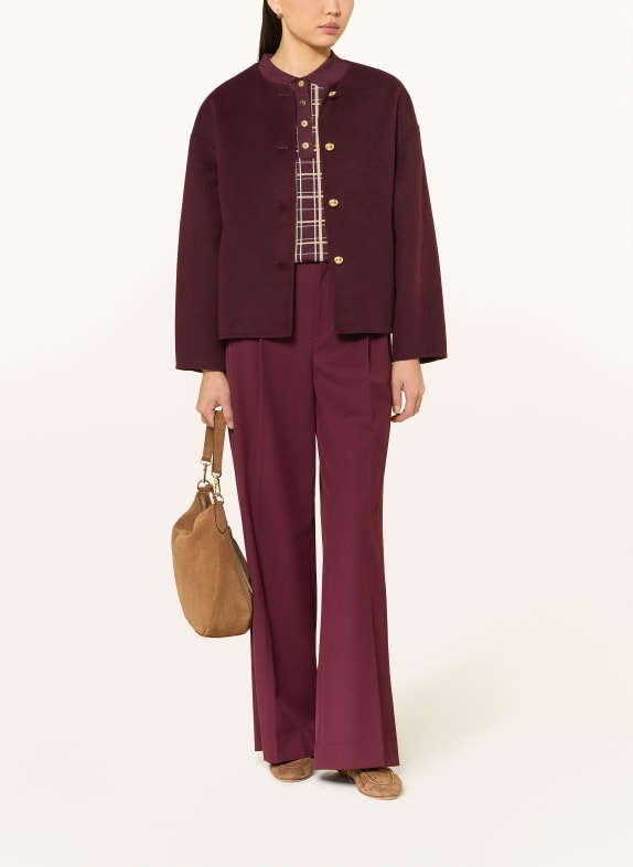GANT cardigan DARK RED