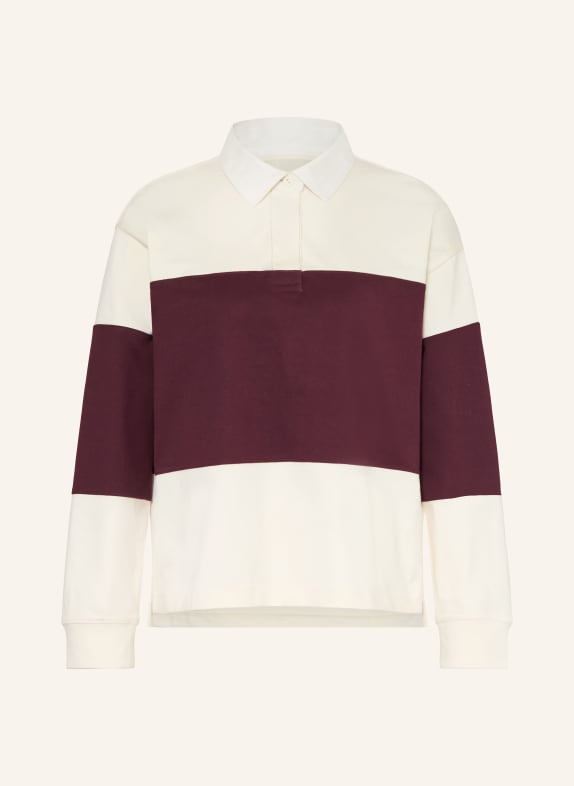 GANT Rugbyshirt ECRU / DUNKELROT