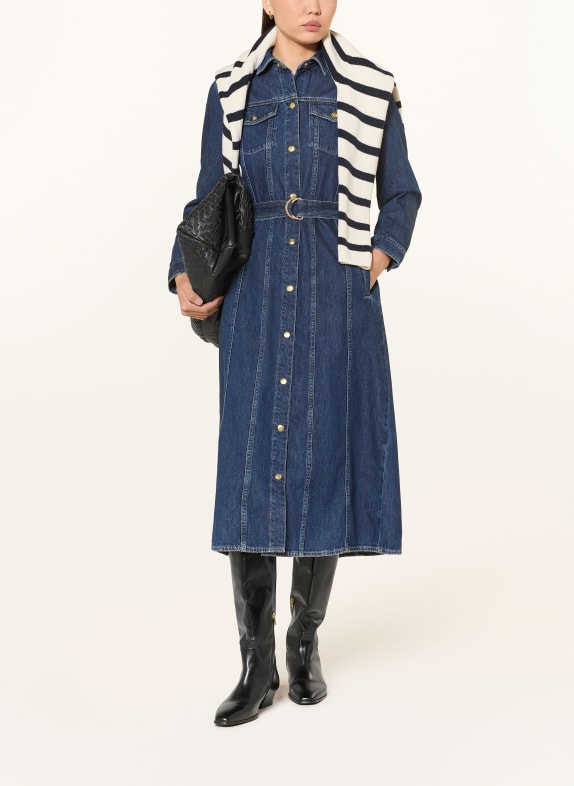 GANT Jeanskleid DUNKELBLAU