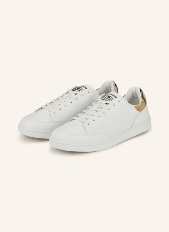 BURBERRY Sneaker SET WEISS / HELLBRAUN / SCHWARZ