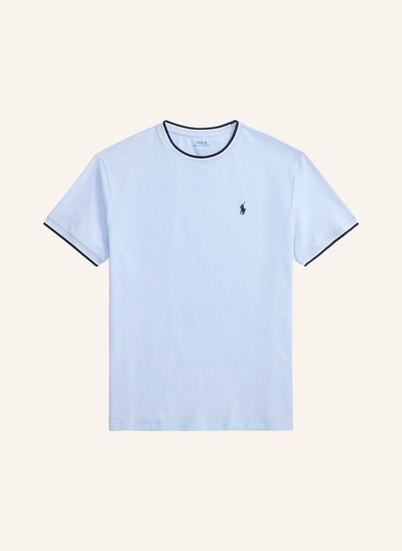 POLO RALPH LAUREN T-Shirt HELLBLAU / DUNKELBLAU / WEISS