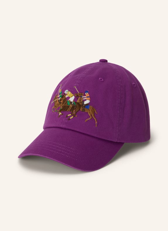 POLO RALPH LAUREN Cap FUCHSIA / COGNAC / BRAUN
