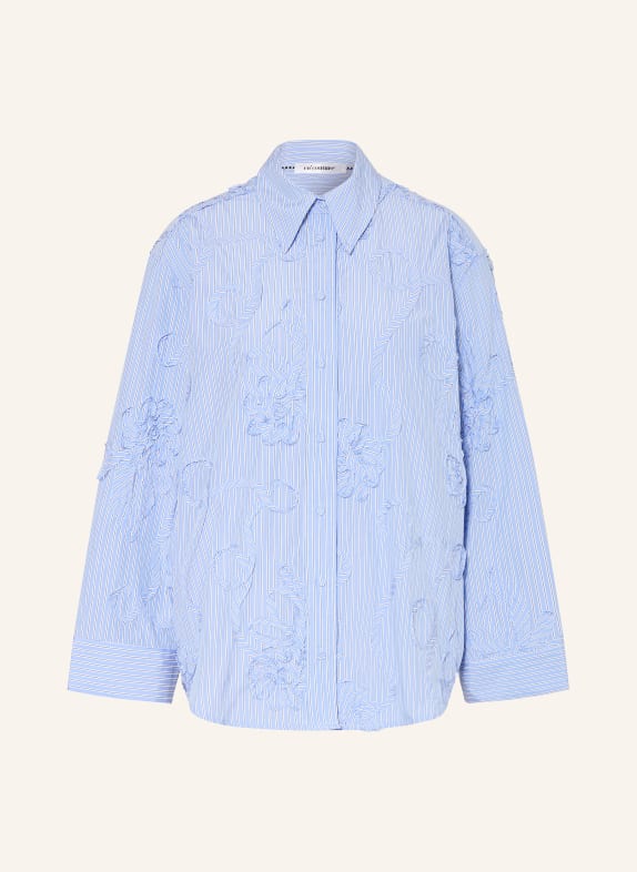 co'couture Shirt blouse XAVIERCC LIGHT BLUE / DARK BLUE / WHITE