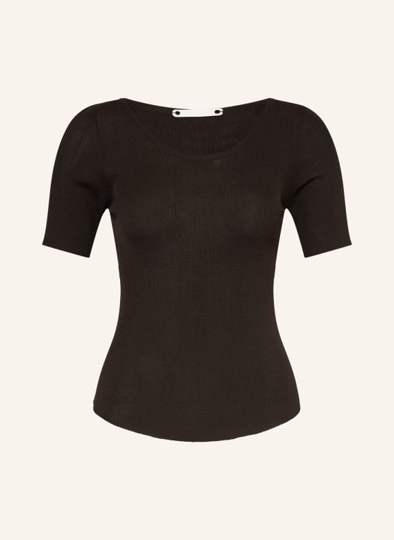 co'couture T-shirt DARK BROWN