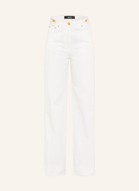 VERSACE Straight Jeans 1D110 1D110-White