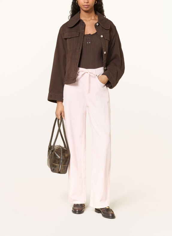 CAMBIO Broek BAGGY 206 blush dust
