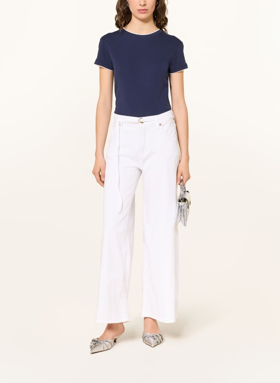 CAMBIO Flared jeans PALAZZO 5030 fresh white