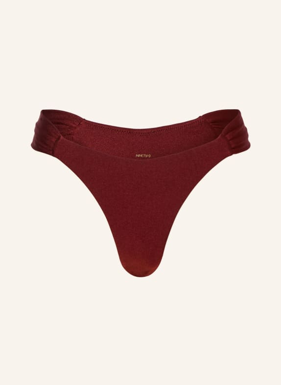 NINETY-9 Brazylijskie figi bikini GAIA CIEMNOCZERWONY