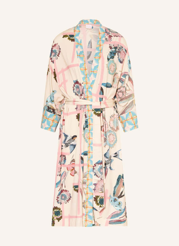 mey Kimono CREME / HELLROT / HELLBLAU