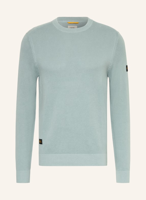 camel active sweter SZARONIEBIESKI