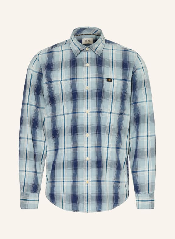 camel active Hemd Regular Fit HELLBLAU / BLAUGRAU / BLAU