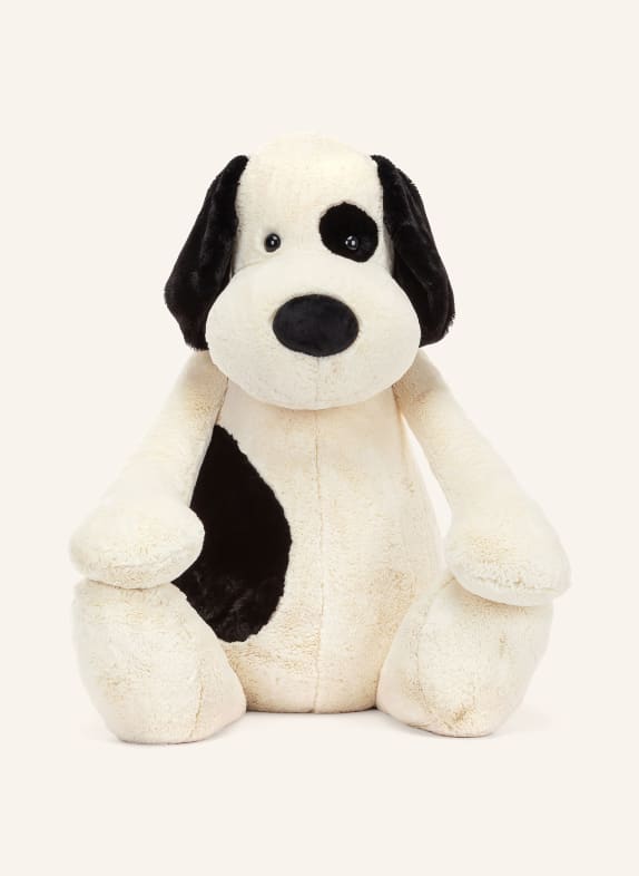 Jellycat Plüsch-Spielzeug BASHFUL BLACK & CREAM PUPPY GIGANTIC CREME / SCHWARZ