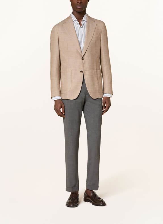 BERWICH Pantaloni de costum Contemporary Fit GRI ÎNCHIS