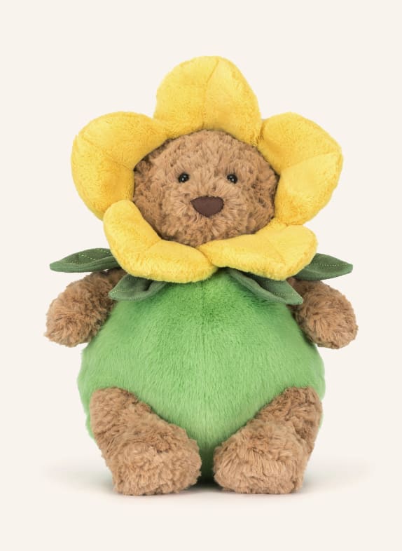 Jellycat Pluszowa zabawka BARTHOLOMEW BEAR DAFFODIL OUTFIT BRĄZOWY / ŻÓŁTY / ZIELONY