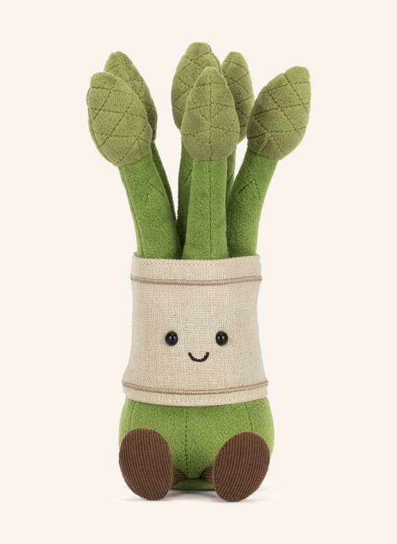 Jellycat Plyšová hračka AMUSEABLES ASPARAGUS ZELENÁ / KRÉMOVÁ