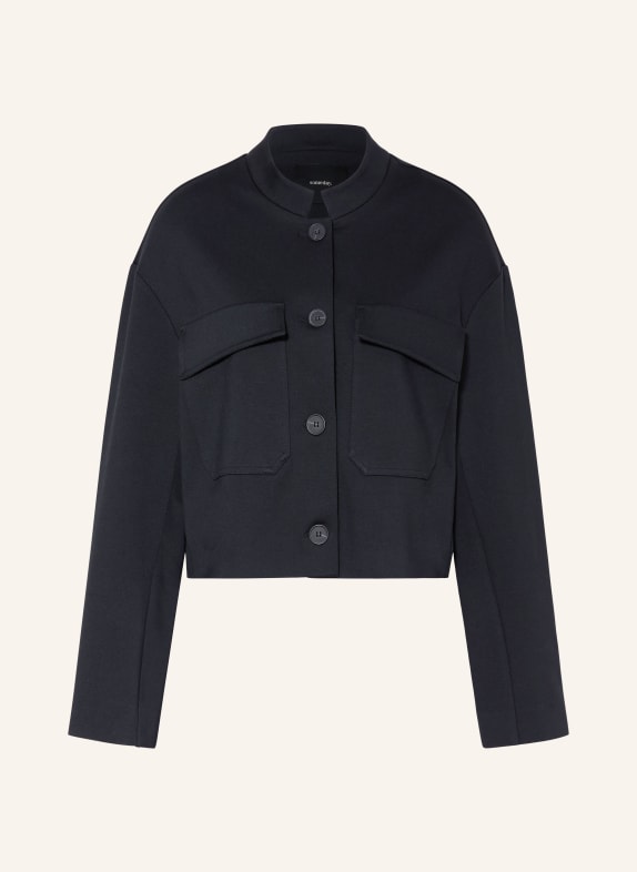 someday Kastenjacke NUALIN aus Jersey DUNKELBLAU