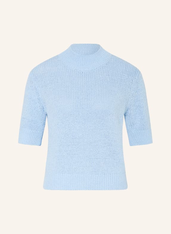 someday Strickshirt TAVERY DETAIL HELLBLAU