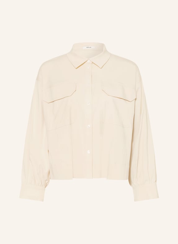 OPUS Bluzka koszulowa FANILO ECRU