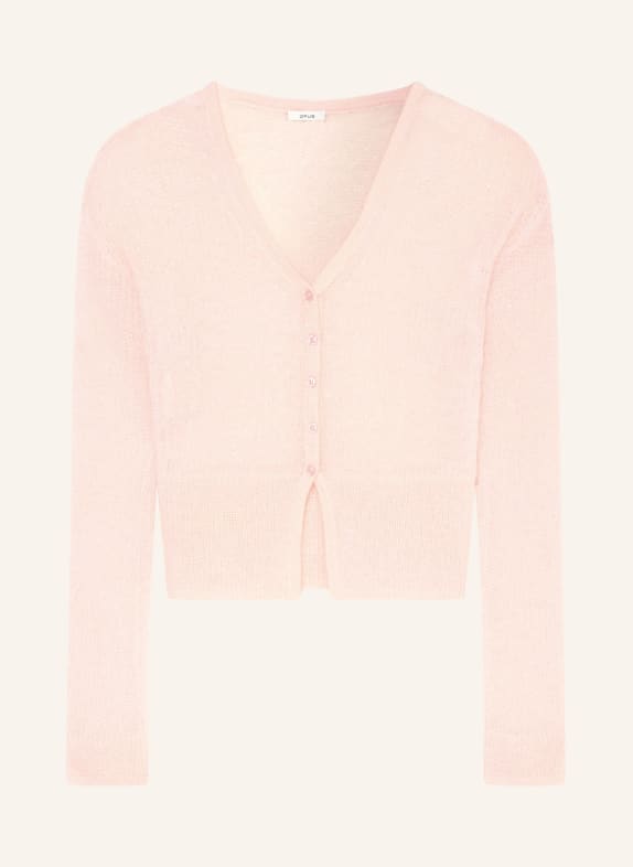 OPUS Strickjacke DORFU HELLROSA