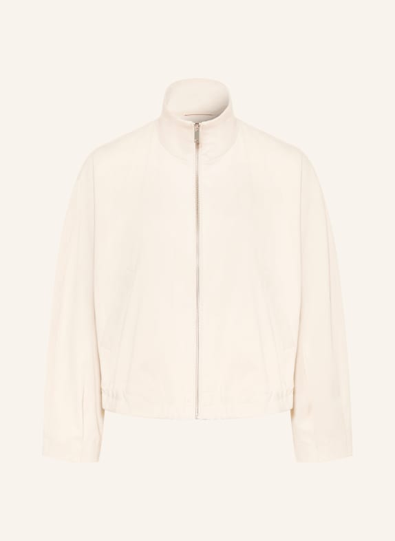 OPUS JELIA jacket in leather look CREAM