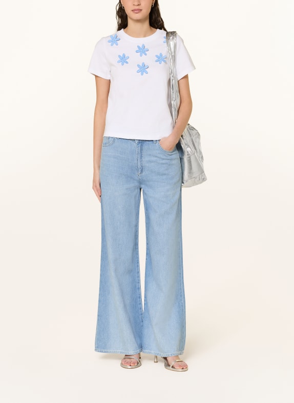 Rich & Royal Wide Leg Jeans MARLENE 700 DENIM BLUE