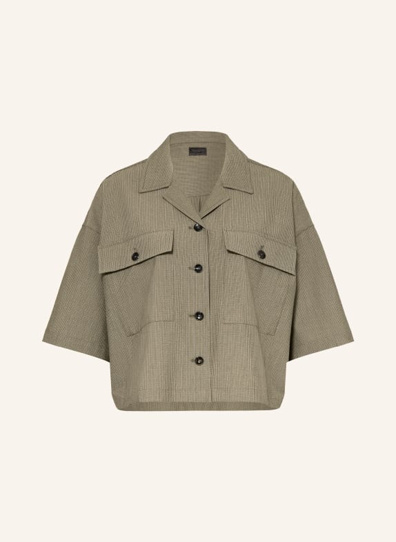 Herrlicher Bluse MELONIE OLIVEN / SORT