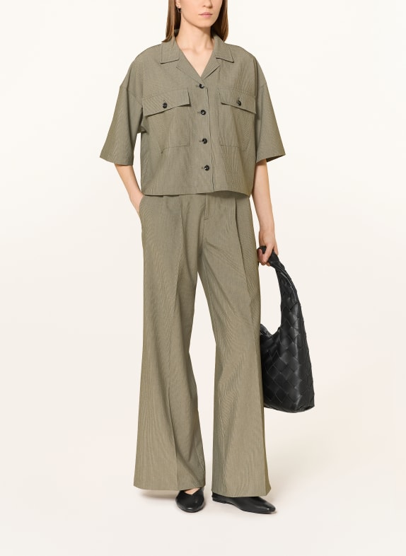 Herrlicher Blouse MELONIE OLIJF / ZWART