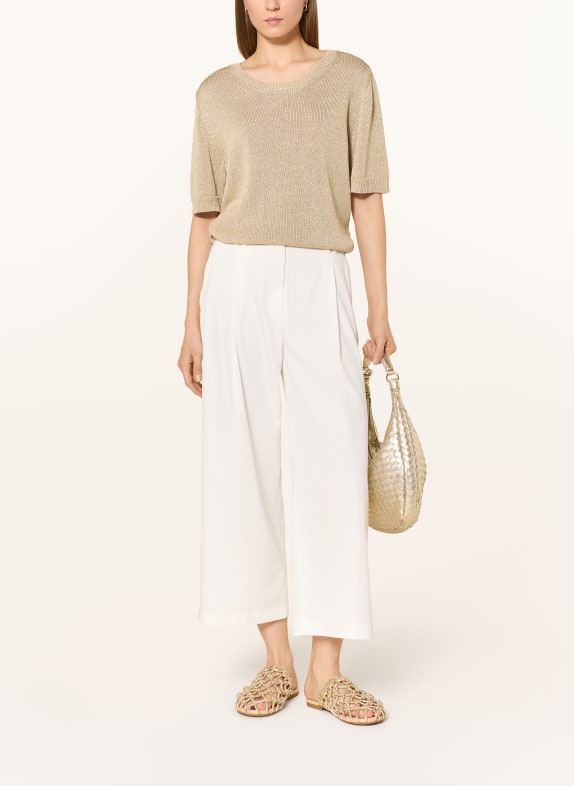 CINQUE Gebreid shirt CILOOPINA BEIGE