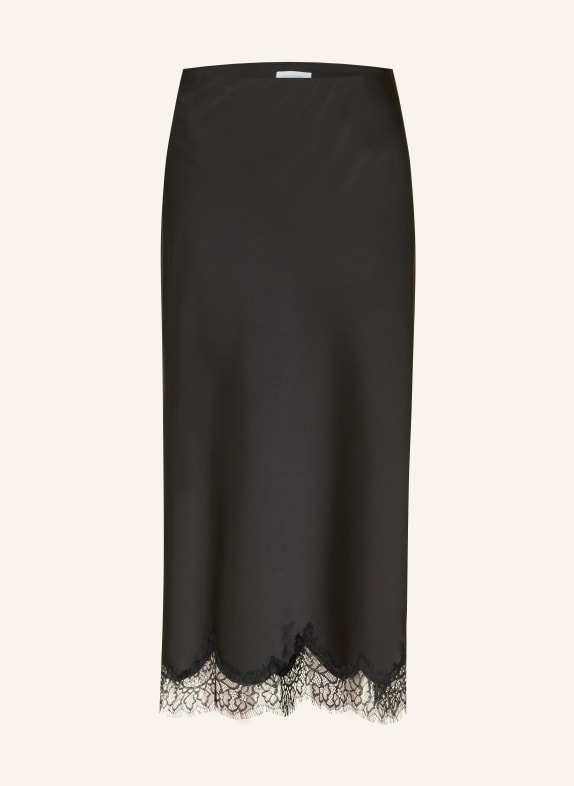 Rich & Royal Satinrock SCHWARZ