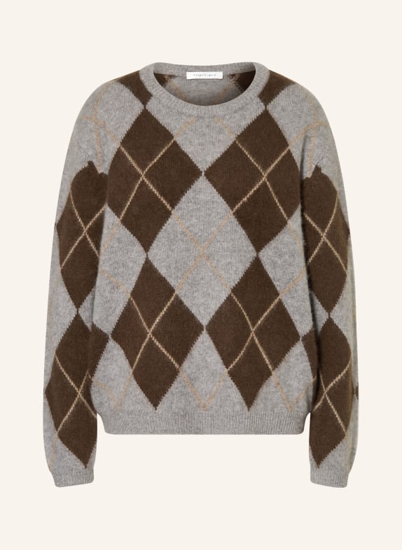 SAINTE MER Pullover BRAUN / HELLGRAU
