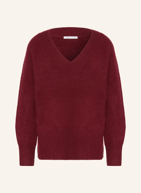 SAINTE MER svetr TMAVĚ ČERVENÁ
