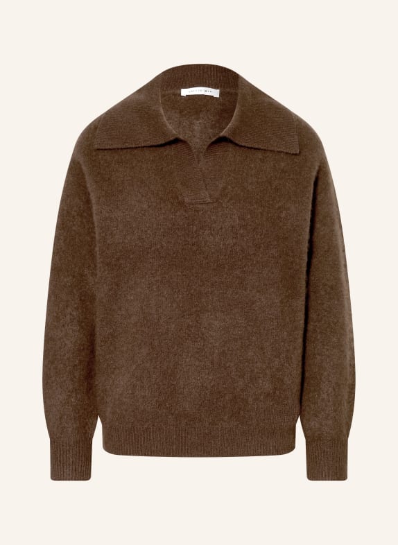 SAINTE MER svetr TMAVĚ HNĚDÁ