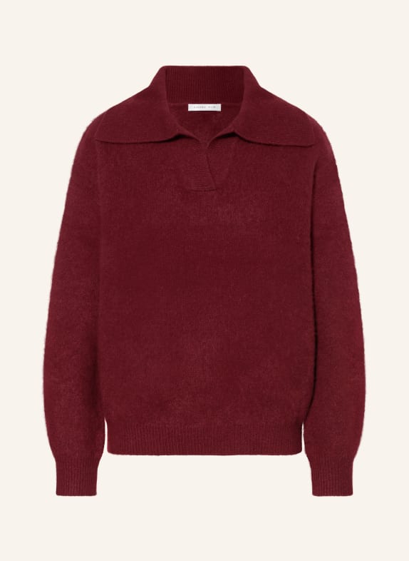 SAINTE MER svetr TMAVĚ ČERVENÁ