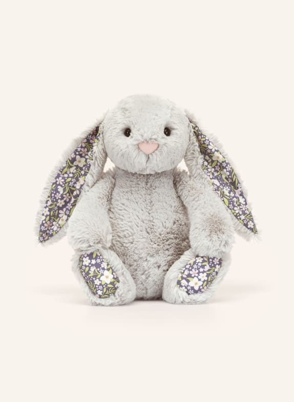 Jellycat Plüsch-Spielzeug BLOSSOM SILVER BUNNY BLOOM ORIGINAL GRAU / LILA / BLAU