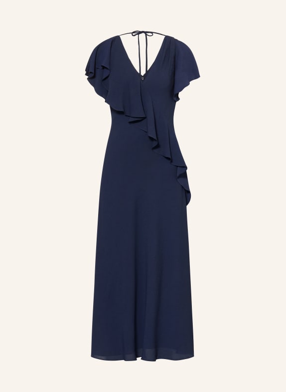 Phase Eight Kleid mit Volants COSETTE DUNKELBLAU