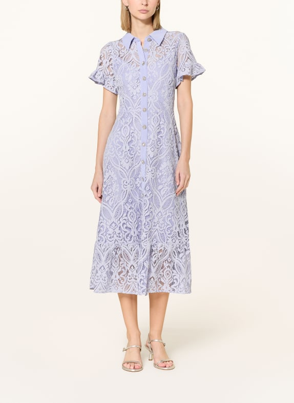 Phase Eight Spitzenkleid CARMINE mit Schmucksteinen HELLBLAU