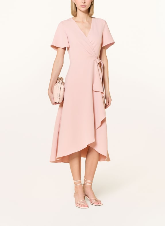 Phase Eight Wickelkleid JULISSA aus Jersey mit Volants HELLROSA