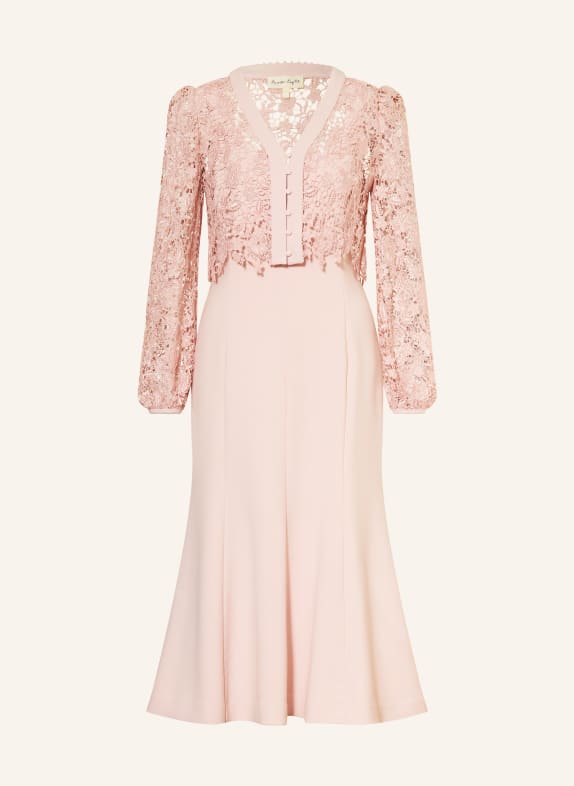 Phase Eight Kleid AYUMI mit Spitze ROSÉ