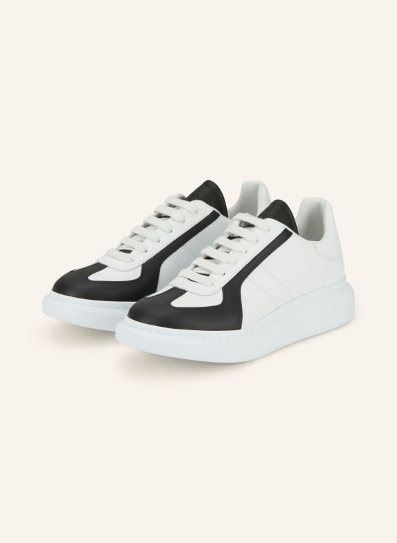 McQUEEN sneaker WHITE / BLACK