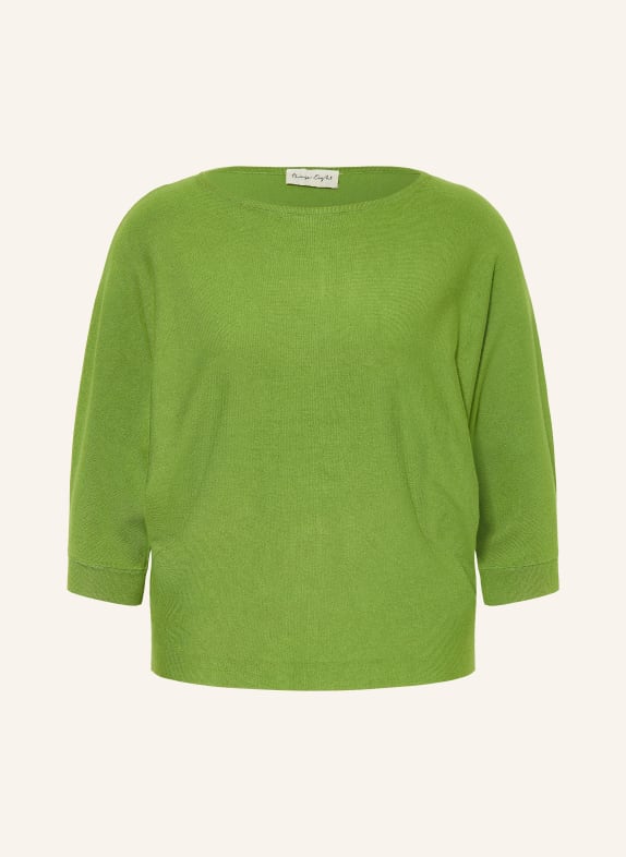 Phase Eight CRISTINE knit shirt with 3/4 sleeves GREEN