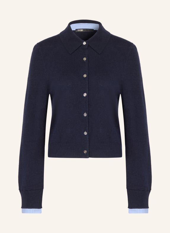 maje kardigan GRANATOWY / JASNONIEBIESKI / BIAŁY