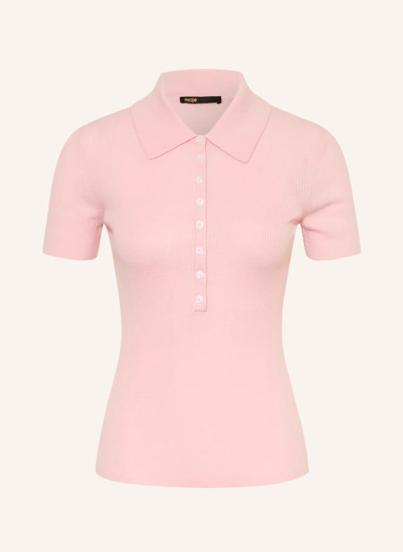 maje Strick-Poloshirt ROSA