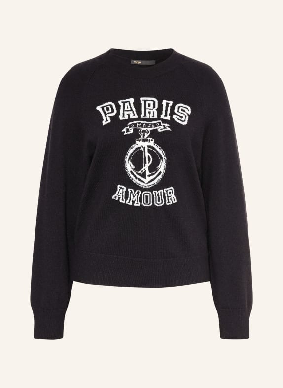 maje sweter GRANATOWY