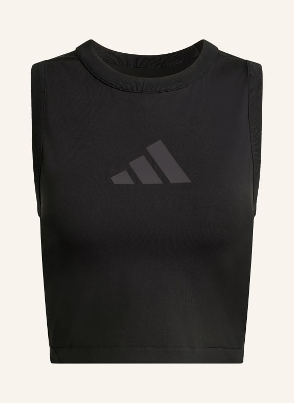 adidas Krátký top Z.N.E. ČERNÁ