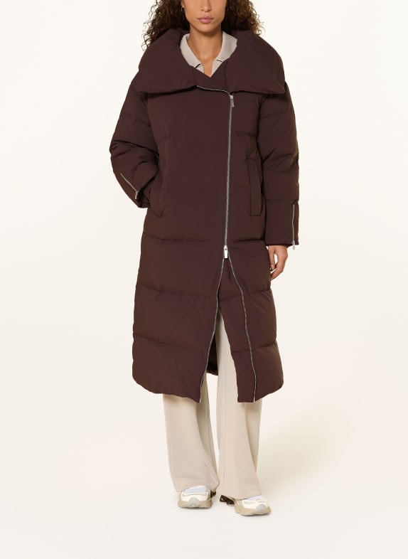 Sweaty Betty Daunenmantel NIMBUS CLOUDWEIGHT DUNKELBRAUN