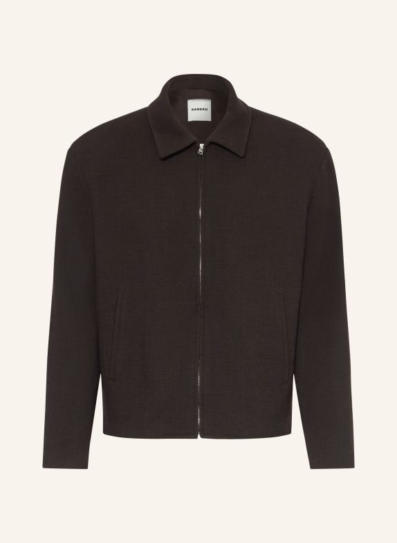 SANDRO Overjacket SCHWARZ