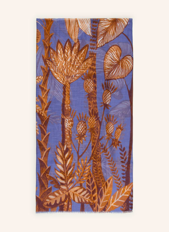 Barbieri szalik JASNONIEBIESKI / CAMELOWY / BRĄZOWY