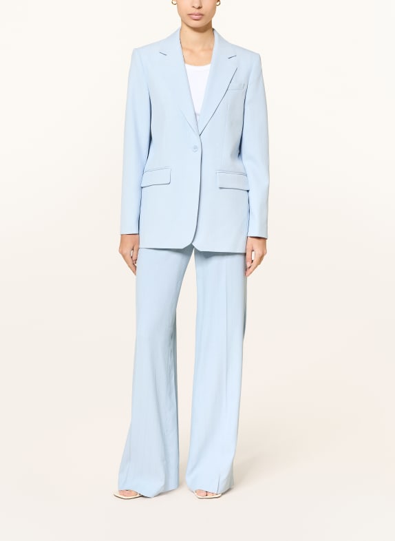 SANDRO Longblazer mit Pailletten HELLBLAU