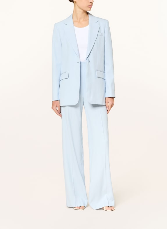 SANDRO Marlenehose mit Pailletten HELLBLAU