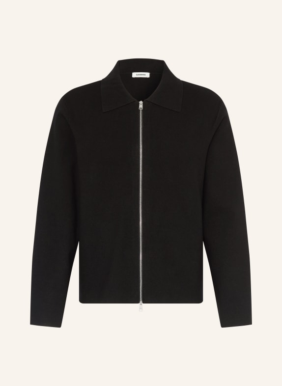 SANDRO Strickjacke SCHWARZ